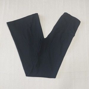 Members Mark Everyday Flare Leg Size XS Black Yoga Stretch